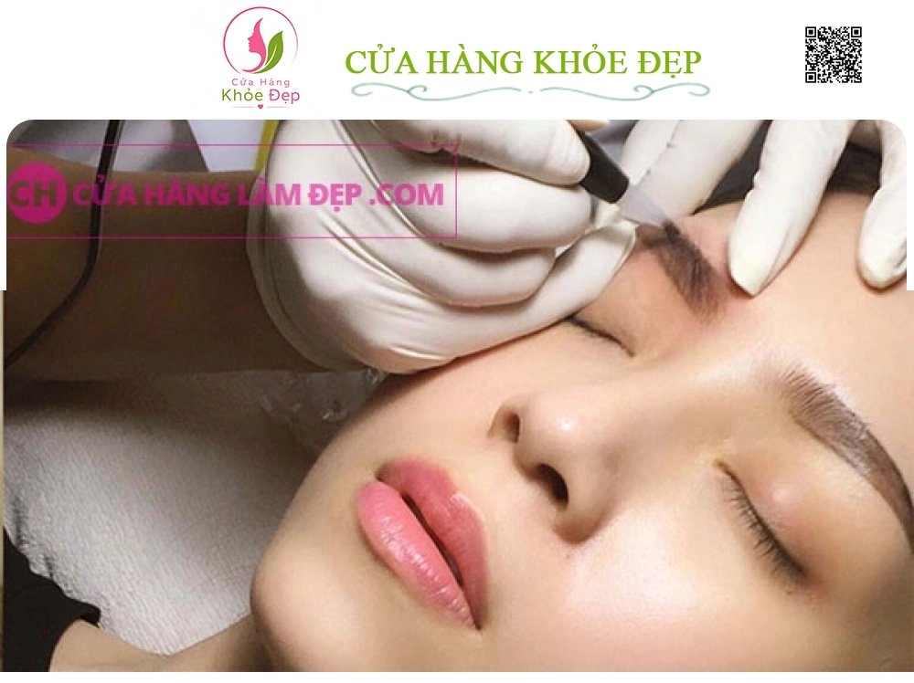 Thêu Sợi 3D Kết Hợp Ombre Tại MeliSpa