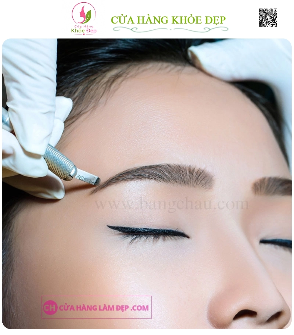 Thêu Sợi 3D Kết Hợp Ombre Tại MeliSpa