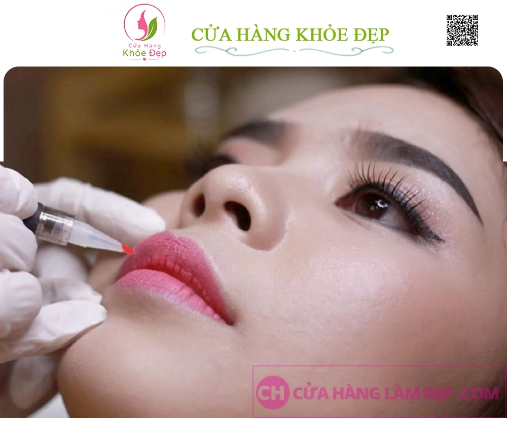 Phun Môi Pha Lê, Căng Bóng Công Nghệ Châu Âu tại Meli Spa