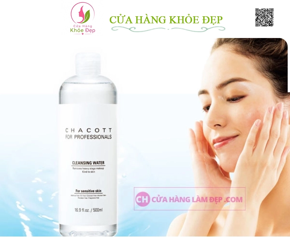 Nước Tẩy Trang Chacott For Professionals Cleasing Water (500ml)
