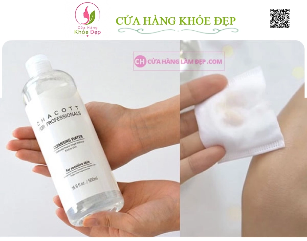 Nước Tẩy Trang Chacott For Professionals Cleasing Water (500ml)