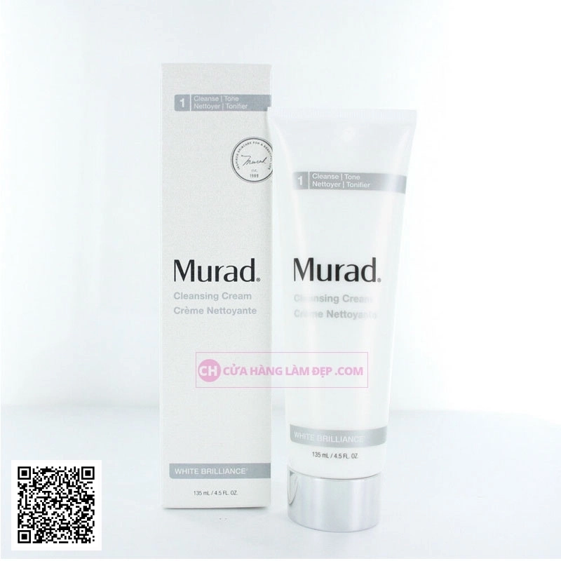 Kem Rửa Mặt Làm Trắng Sáng Da Murad Cleansing Cream White Brilliance