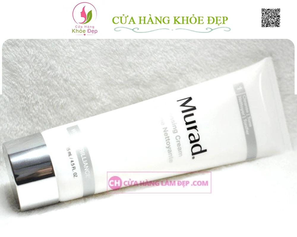 Kem Rửa Mặt Làm Trắng Sáng Da Murad Cleansing Cream White Brilliance