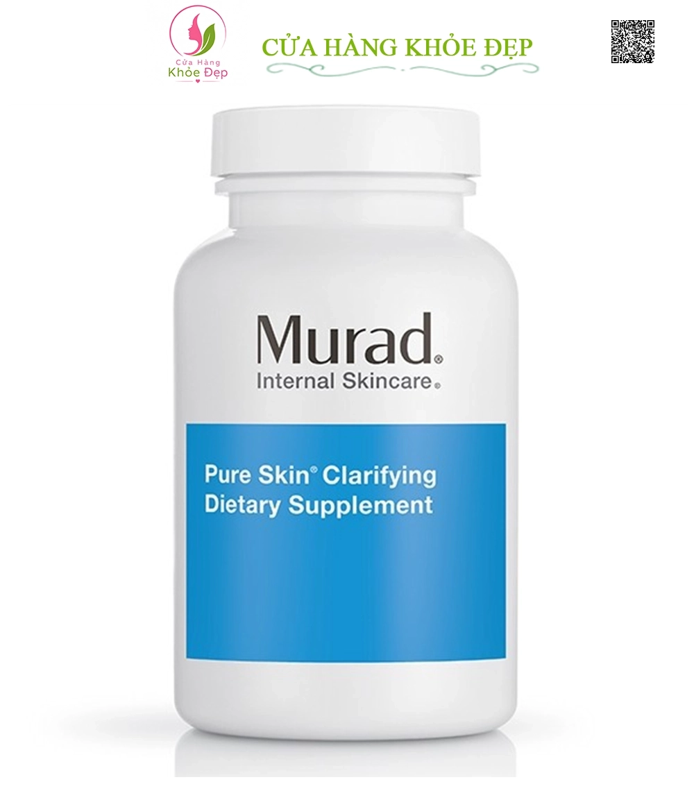 Viên uống giảm mụn Pure Skin Clarifying Dietary Supplement