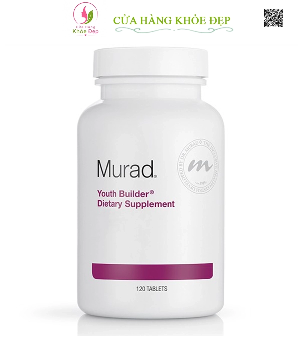 Viên uống trẻ hóa, giảm nếp nhăn Youth Builder Dietary Supplement
