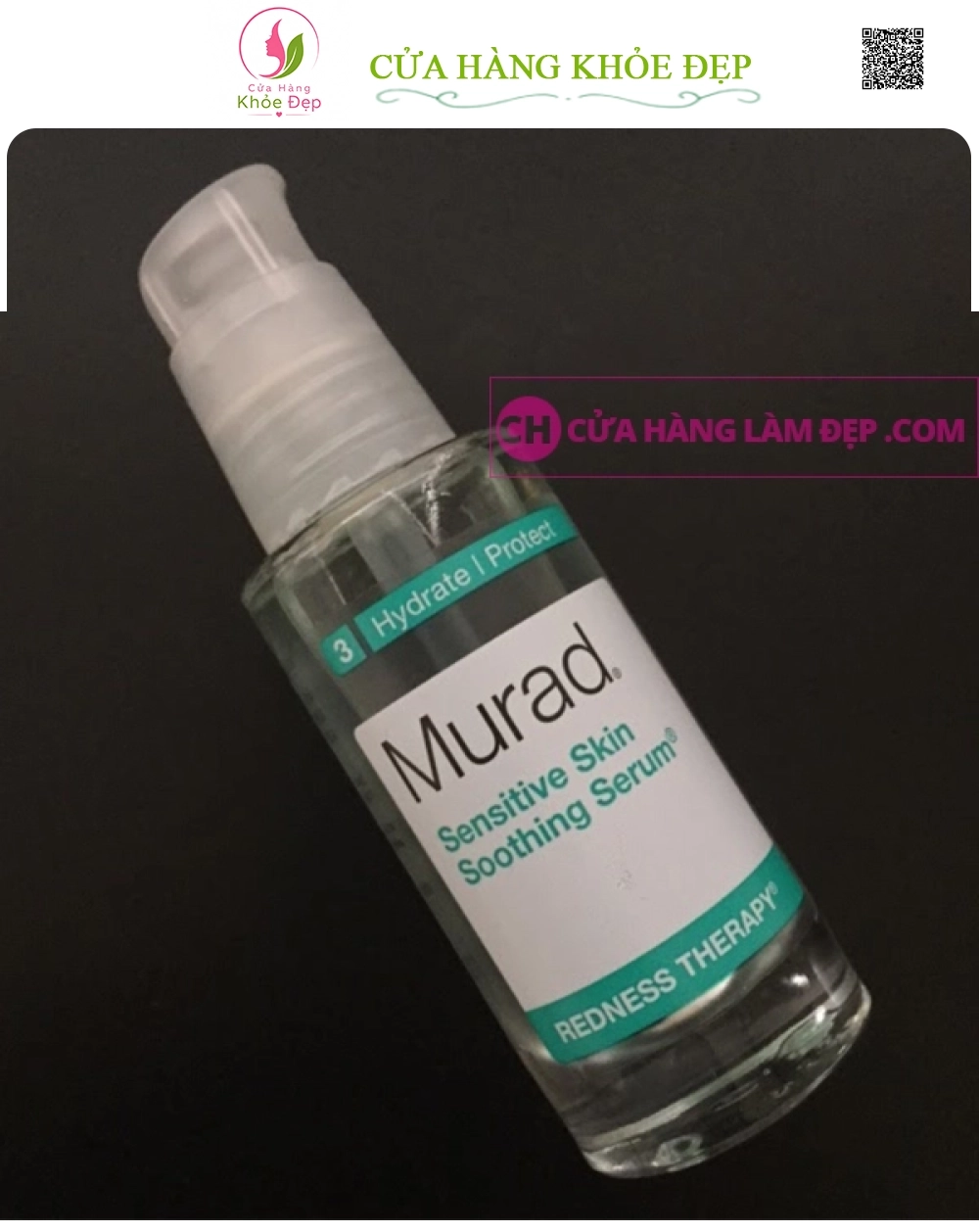 Tinh Chất Dưỡng Ẩm, Làm Dịu Da Kích Ứng Murad Sensitive Skin Soothing Serum