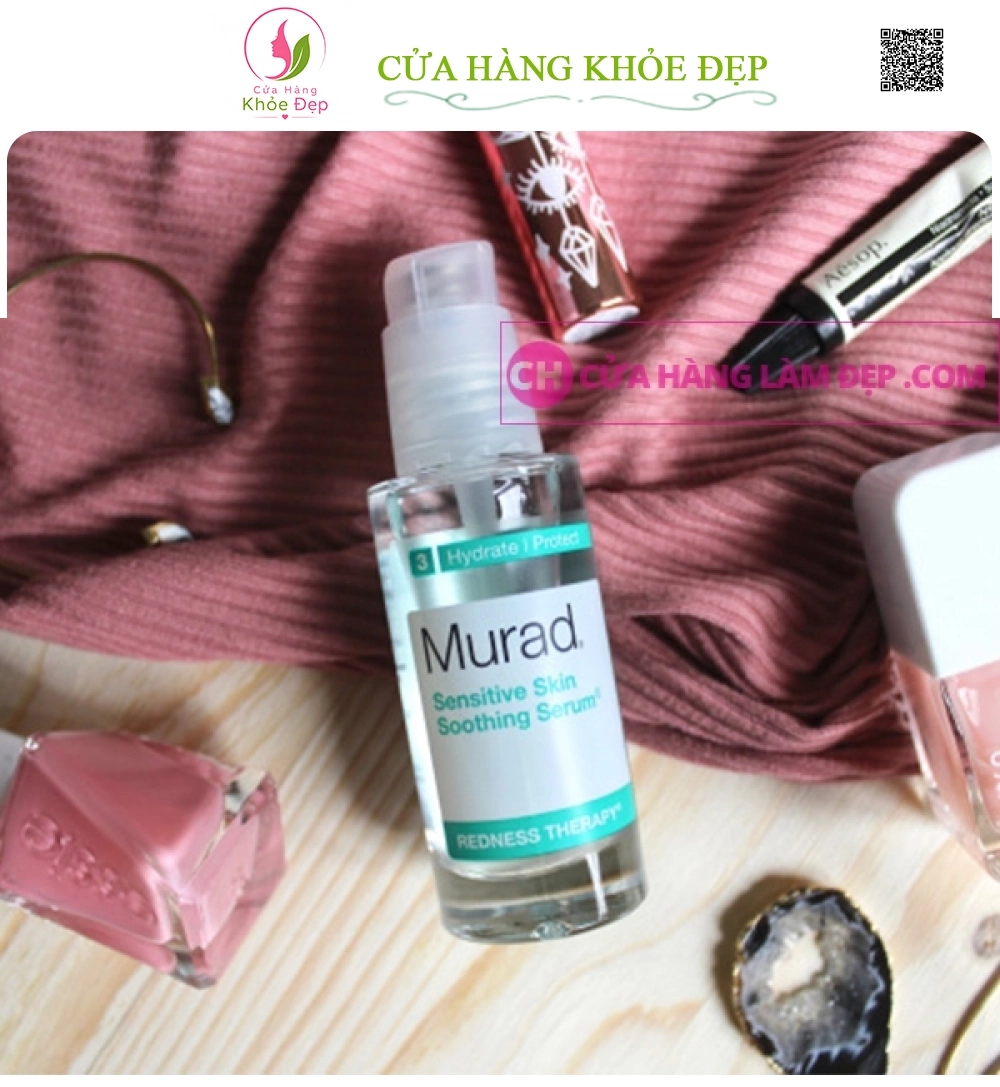 Tinh Chất Dưỡng Ẩm, Làm Dịu Da Kích Ứng Murad Sensitive Skin Soothing Serum