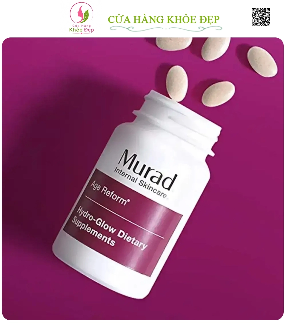 Viên uống ngậm nước Hydro-Glow Dietary Supplements