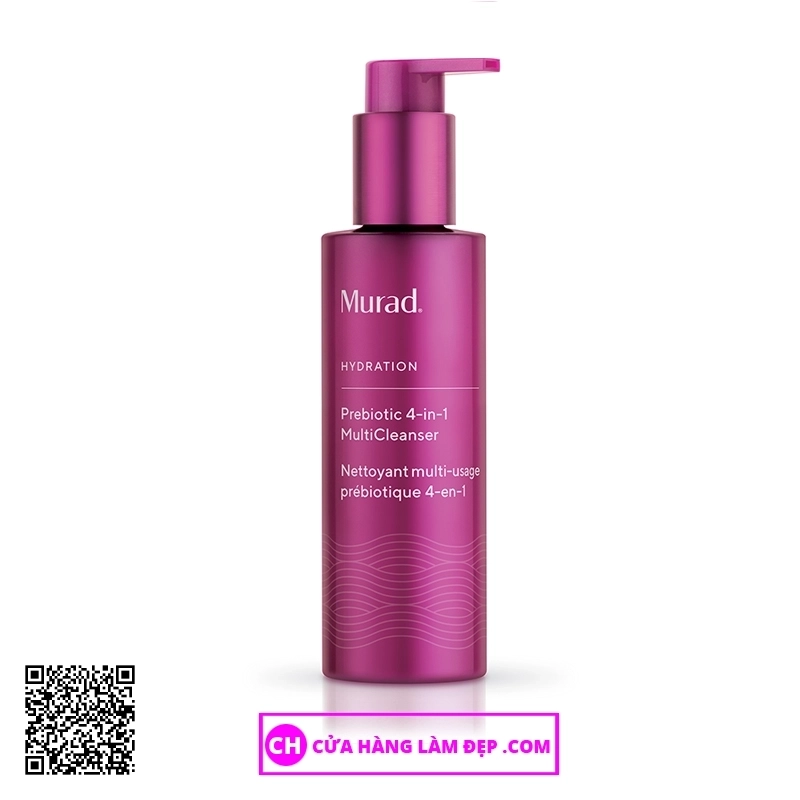 Sữa rửa mặt tẩy trang sinh học Prebiotic 4-In-1 MultiCleanser