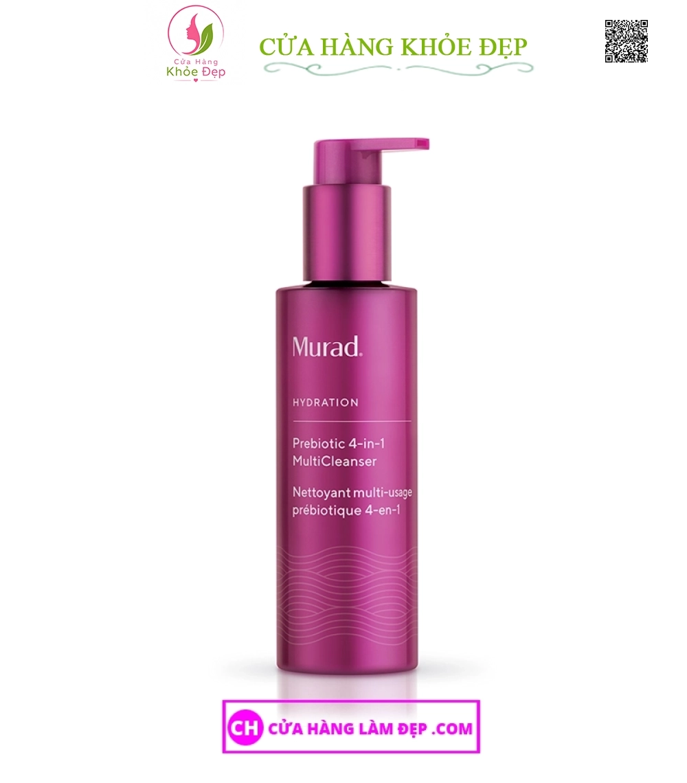 Sữa rửa mặt tẩy trang sinh học Prebiotic 4-In-1 MultiCleanser