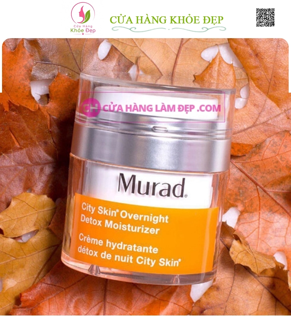 Kem Dưỡng Tái Tạo Và Giải Độc Da Ban Đêm Murad City Skin Overnight Detox Moisturizer