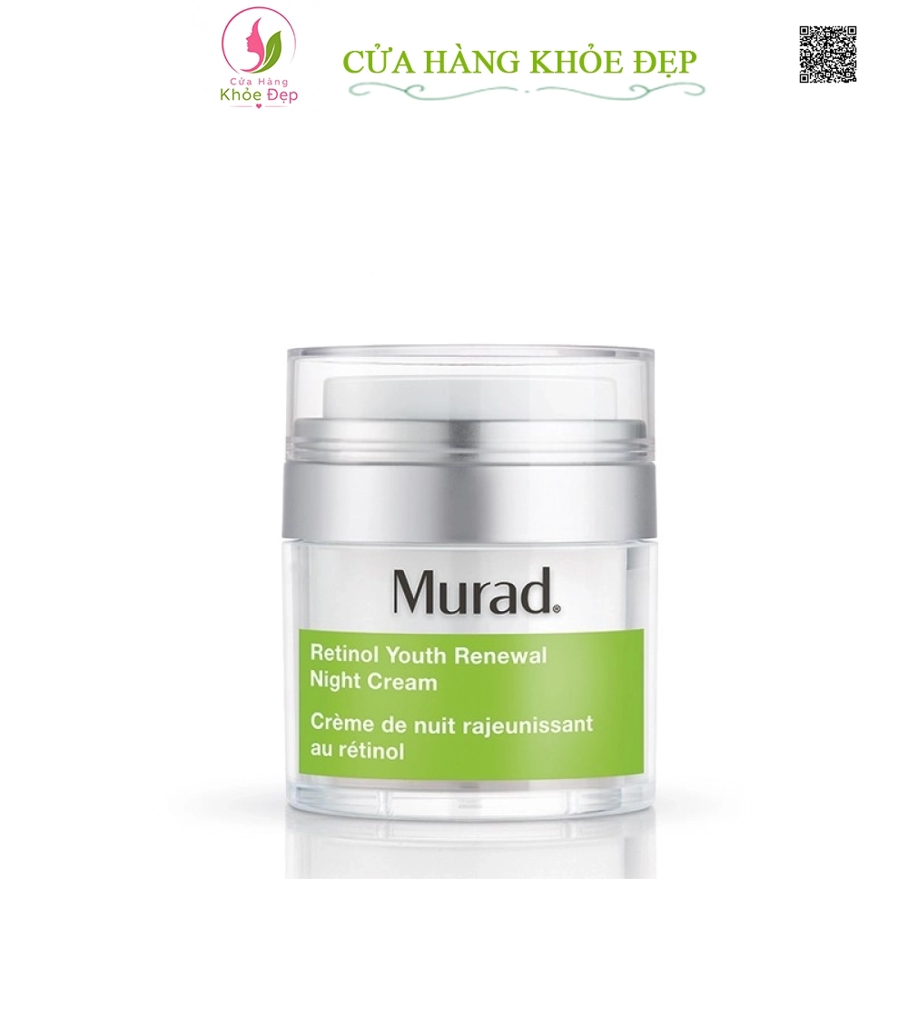 Kem Dưỡng Ban Đêm Hồi Sinh Làn Da Lão Hóa Murad Retinol Youth Renewal Night Cream
