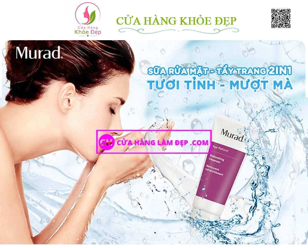 Sữa rửa mặt và tẩy trang Refreshing Cleanser