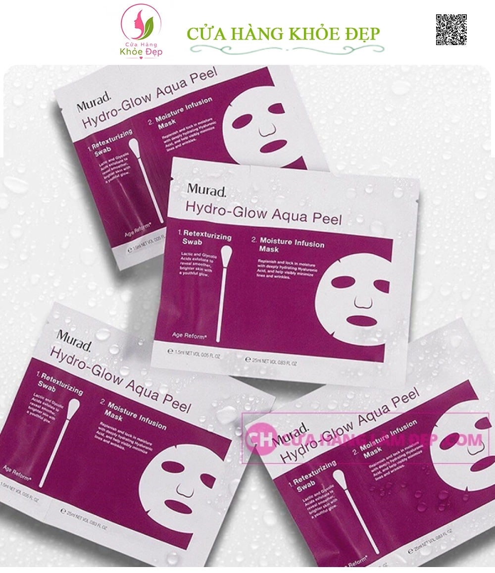Mặt Nạ Kích Ẩm Hồi Sinh Da Murad Hydro-Glow Aqua Peel
