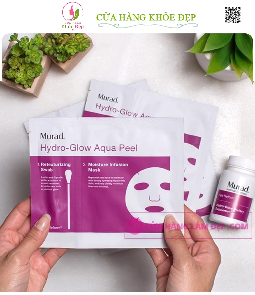 Mặt Nạ Kích Ẩm Hồi Sinh Da Murad Hydro-Glow Aqua Peel