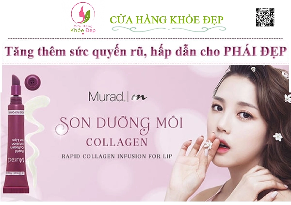 Serum dưỡng môi Collagen Murad Rapid Collagen Infusion For Lips