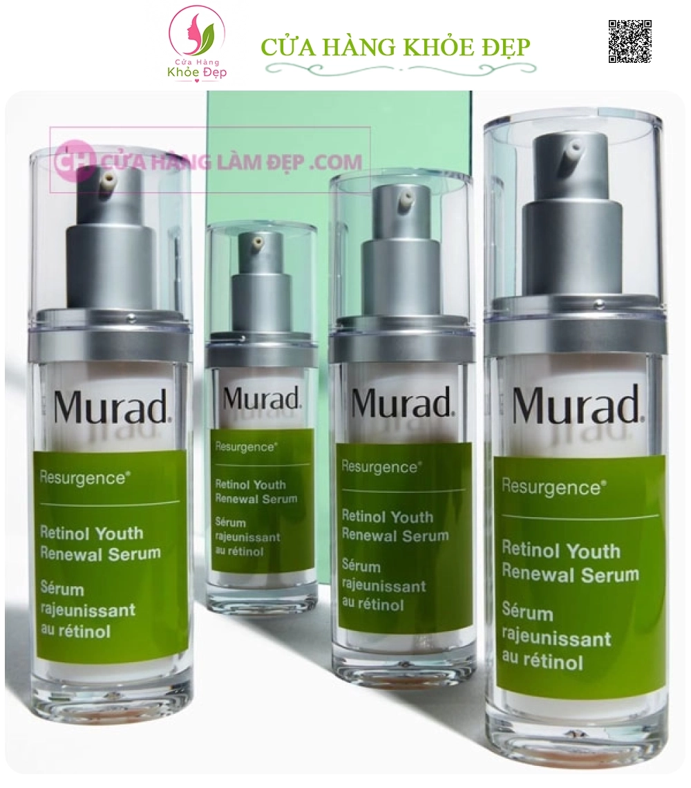 Tinh Chất Tái Tạo Và Trẻ Hóa Da Murad Resurgence Retinol Youth Renewal Serum 30ml
