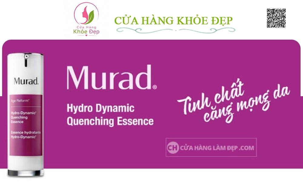Tinh Chất Căng Mượt Da, Dưỡng Ẩm Murad Hydro-Dynamic Quenching Essence