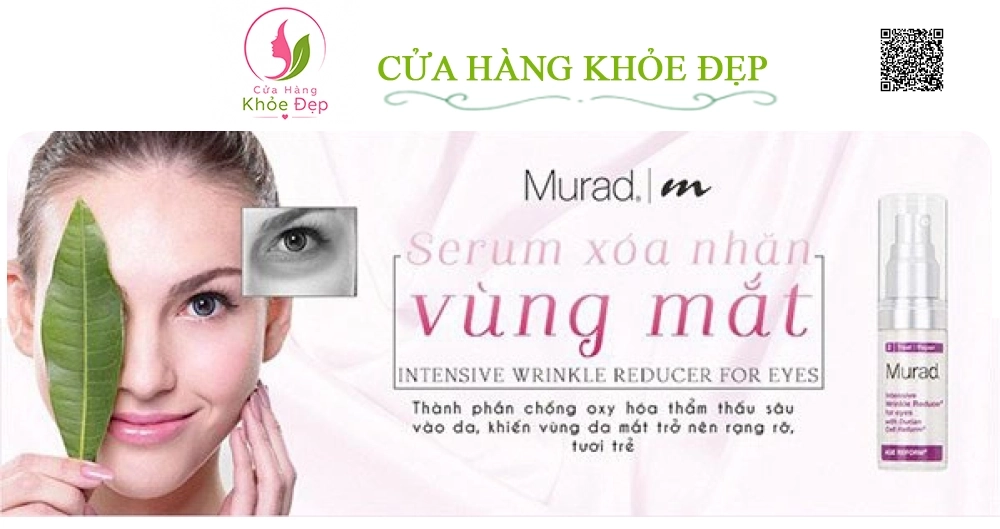 Serum Nâng Cơ Và Xoá Nhăn Vùng Mắt Murad Intensive Wrinkle Reducer® For Eyes