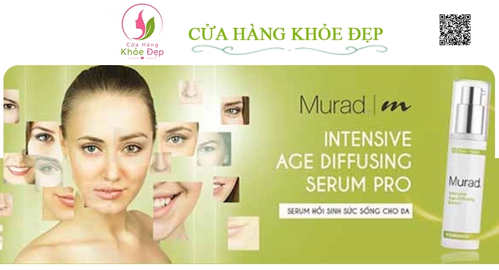 Serum Nâng Cơ, Chống Loã Hoá Murad Intensive Age-Diffusing Serum