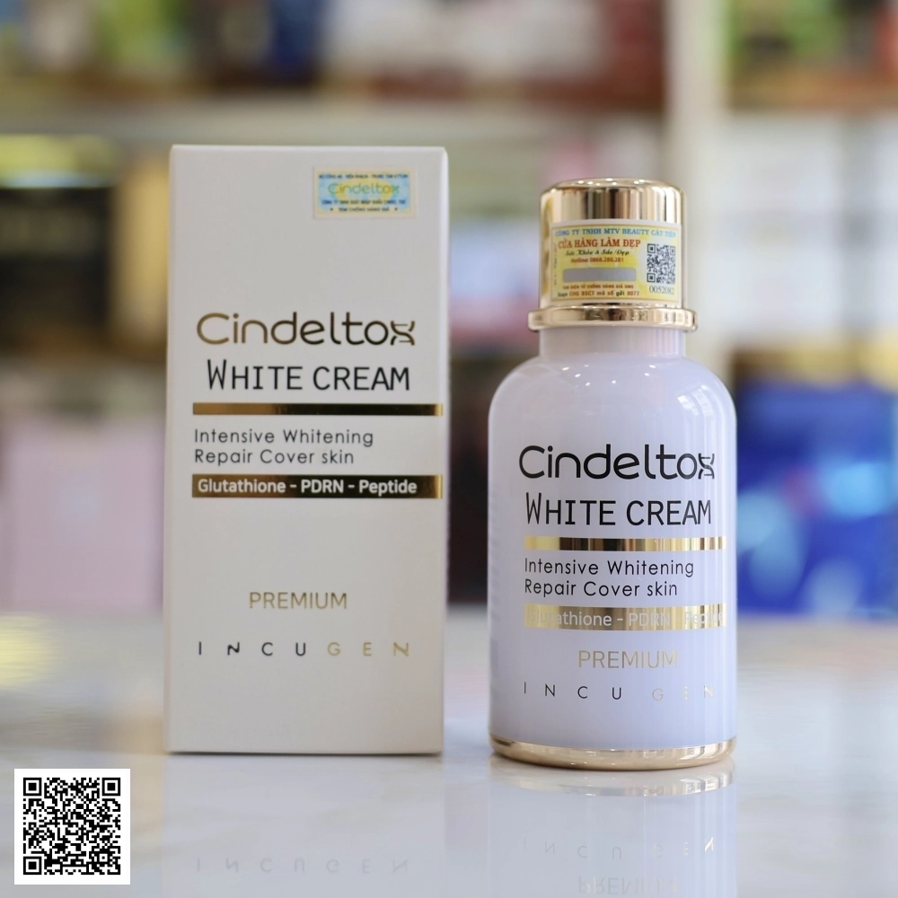 Kem Dưỡng Trắng Da Cindeltox White Cream 50ml