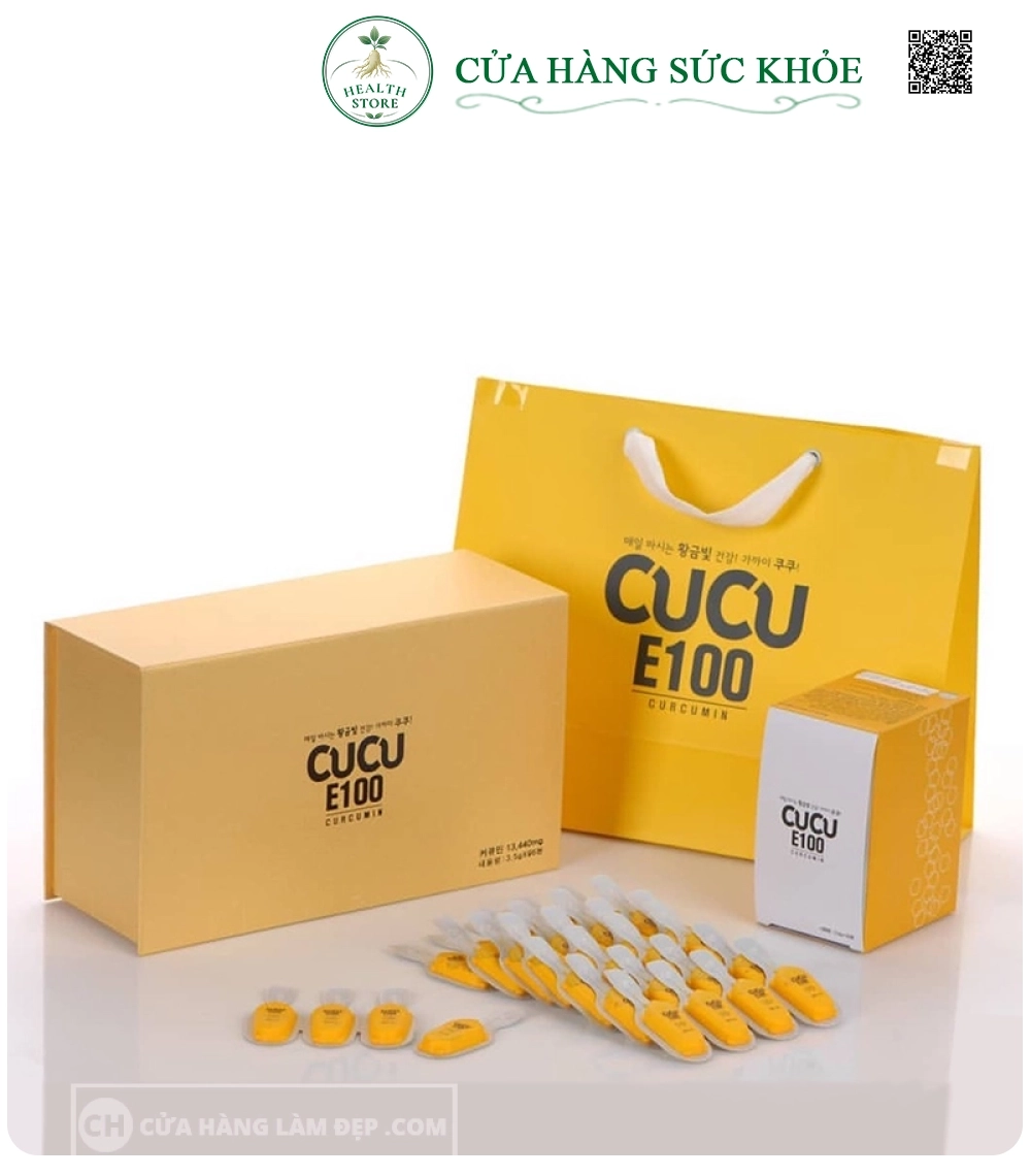 Tinh nghệ Nano Cucu E100 Curcumin Hàn Quốc