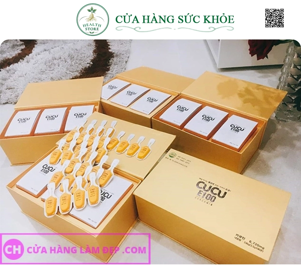 Tinh nghệ Nano Cucu E100 Curcumin Hàn Quốc
