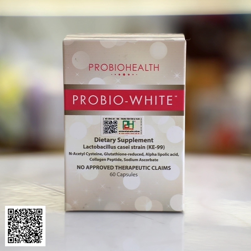 Viên Uống Trắng Da Men Vi Sinh Probio White 60 Viên Của Mỹ