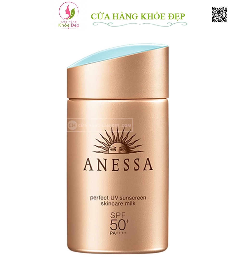 Sữa Chống Nắng Anessa Perfect UV Sunscreen Skincare Milk SPF50+ PA++++