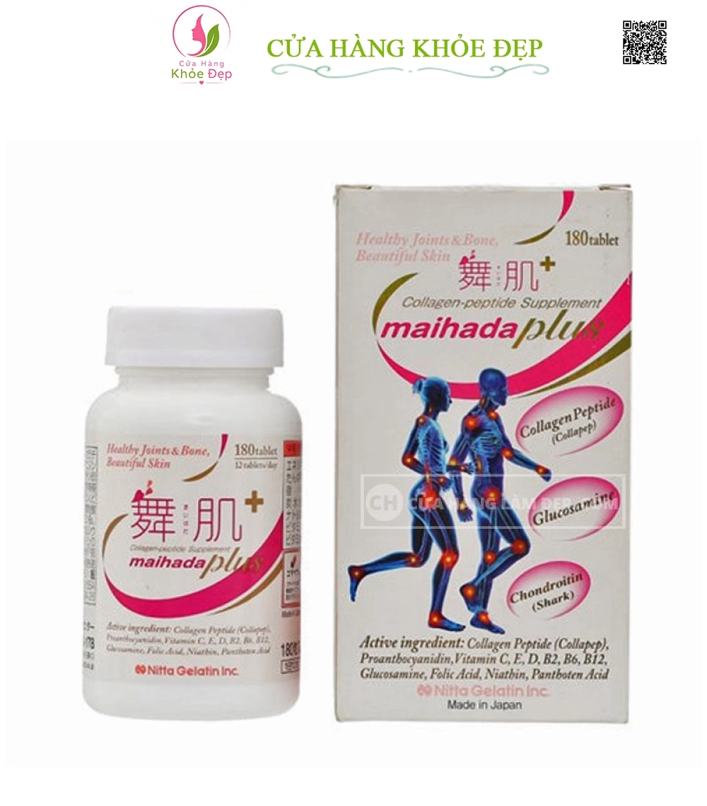 Viên Uống Bổ Khớp Collagen Maihada Plus