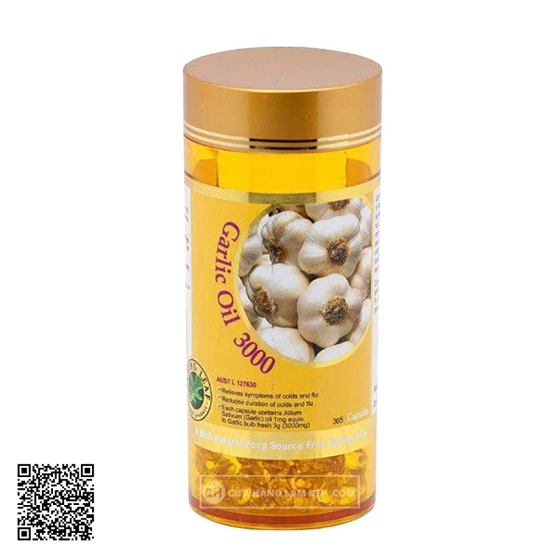 Viên Uống Tinh Dầu Tỏi Garlic Oil 3000mg Spring Leaf