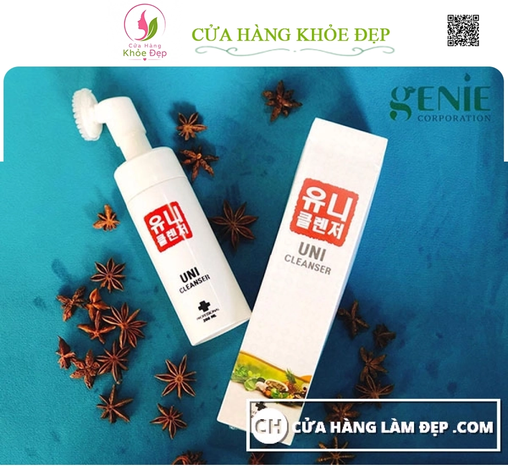 Sữa Rửa Mặt Giảm Mụn Uni Cleanser Hàn Quốc