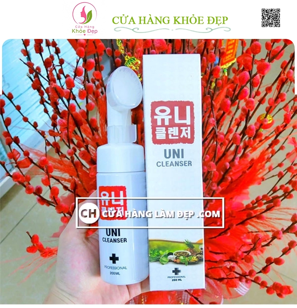 Sữa Rửa Mặt Giảm Mụn Uni Cleanser Hàn Quốc