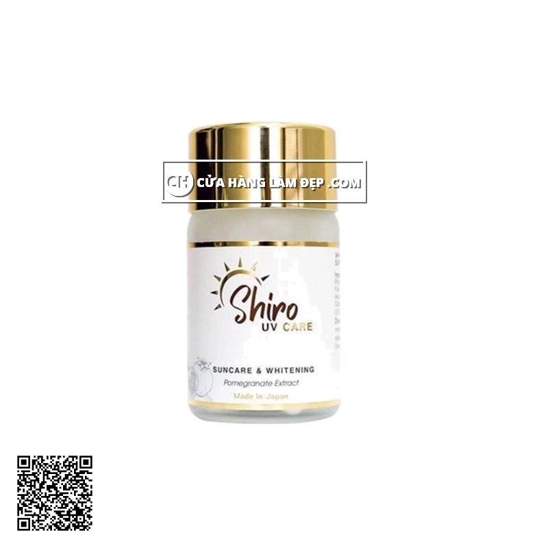 Viên Uống Trắng Da Chống Nắng Shiro UV Care Suncare Whitening