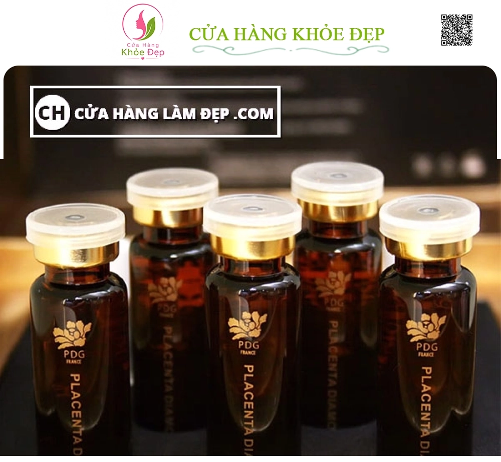 Tinh Chất Tái Tạo Da Tinh Chất Tế Bào Placenta Diamond Gold