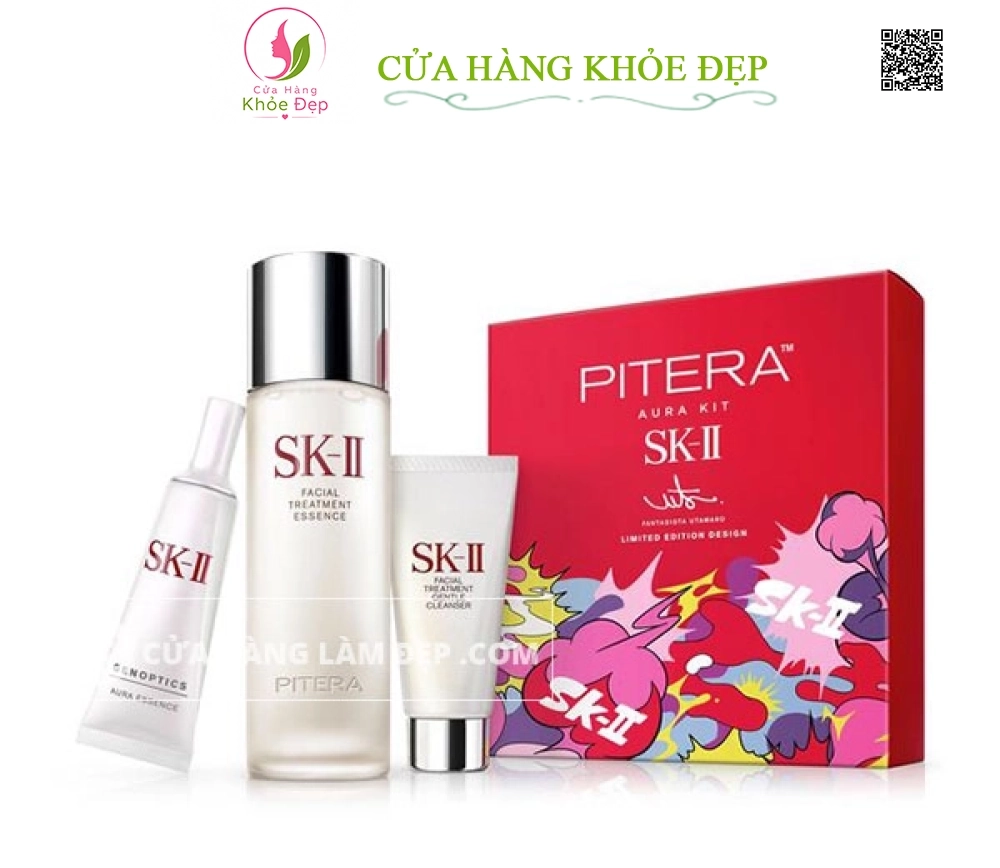 Bộ Sản Phẩm Chăm Sóc Da SK-II Set Aura Kit 2019