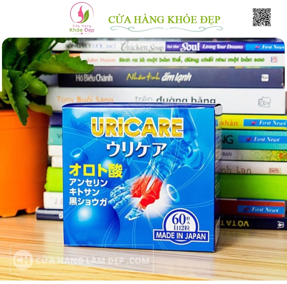 Viên Uống Hỗ Trợ Giảm Đau Khớp Do Gout Uricare Jpanwell