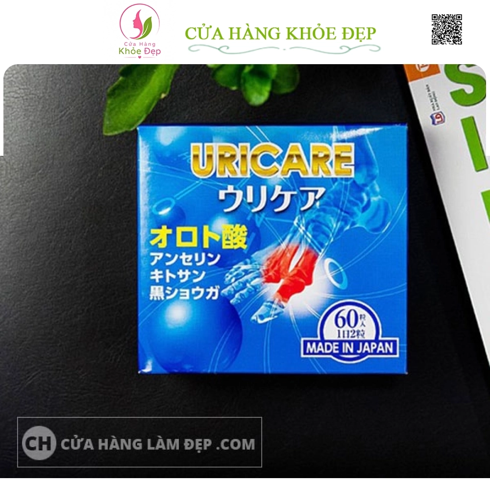 Viên Uống Hỗ Trợ Giảm Đau Khớp Do Gout Uricare Jpanwell