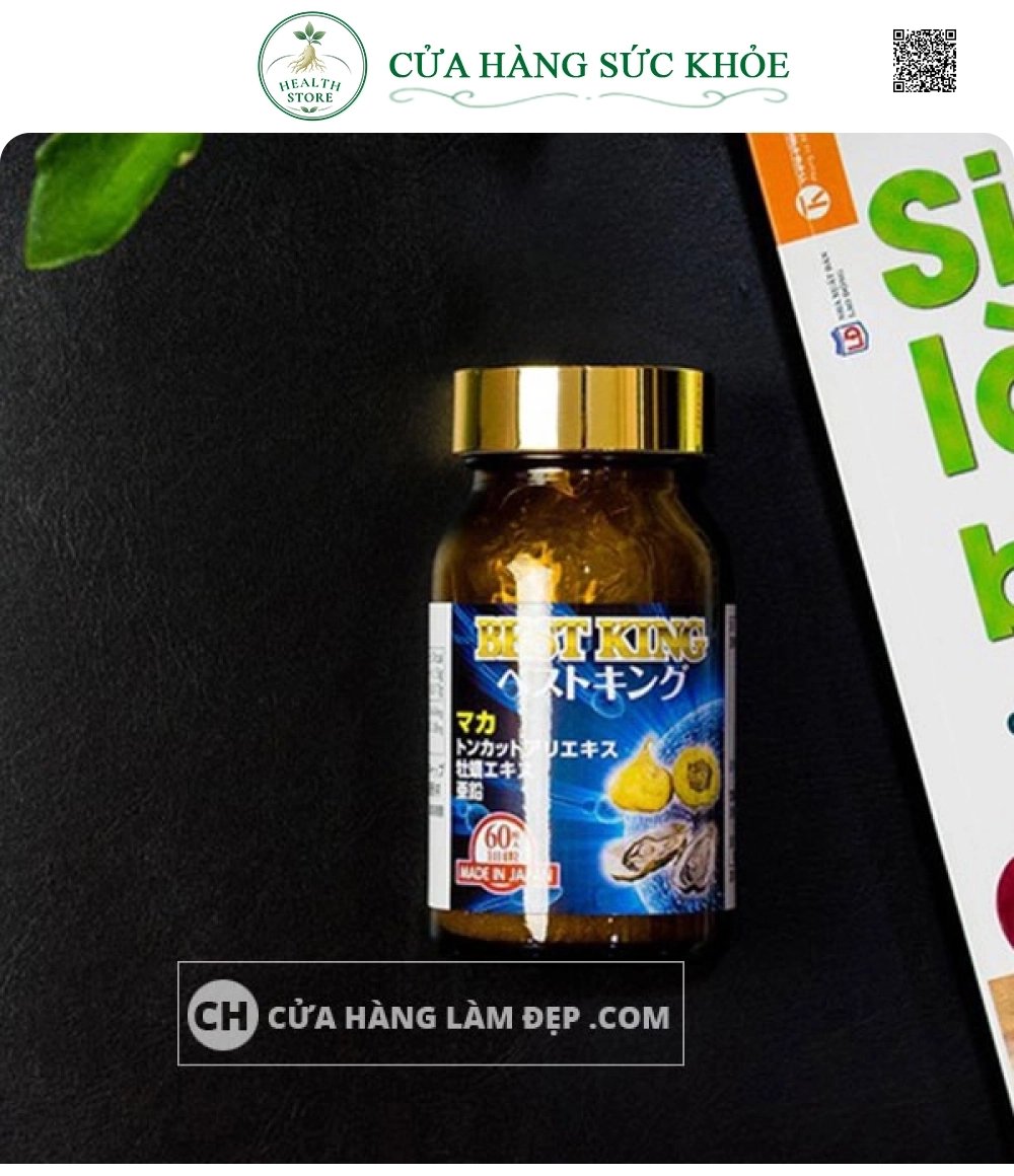 Viên Uống Tăng Cường Sinh Lý Nam Best King Jpanwell