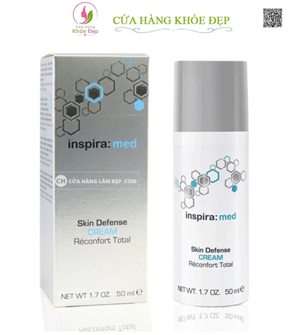 Kem Dưỡng Hồi Phục Và Làm Dịu Cho Da Nhạy Cảm Inspira Skin Defense Cream