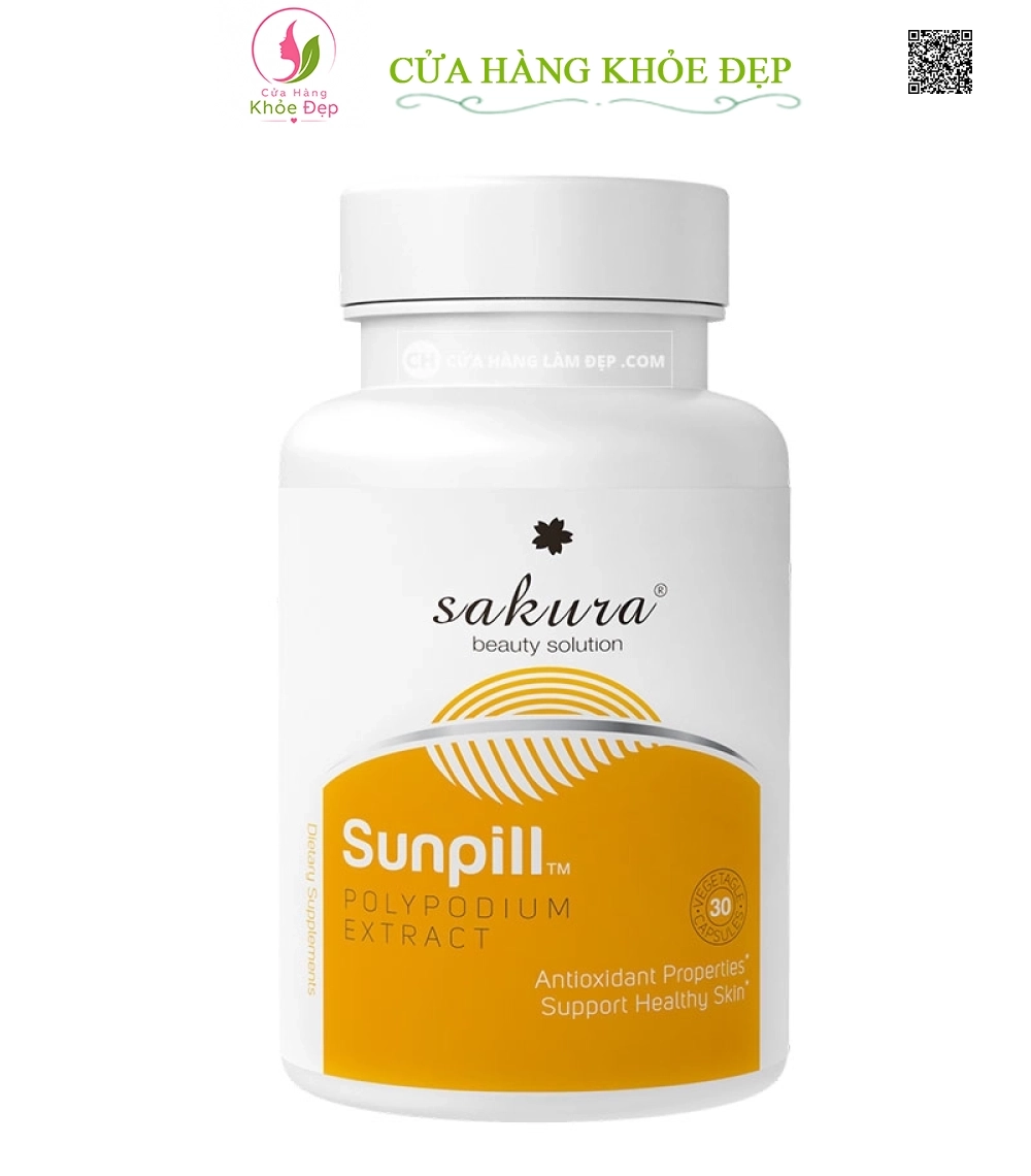 Viên Uống Chống Nắng Sinh Học Toàn Thân Sakura Sunpill