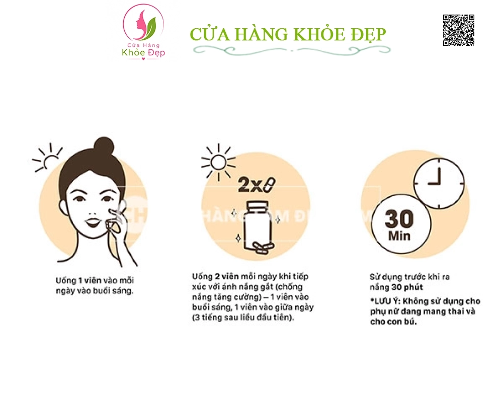 Viên Uống Chống Nắng Sinh Học Toàn Thân Sakura Sunpill