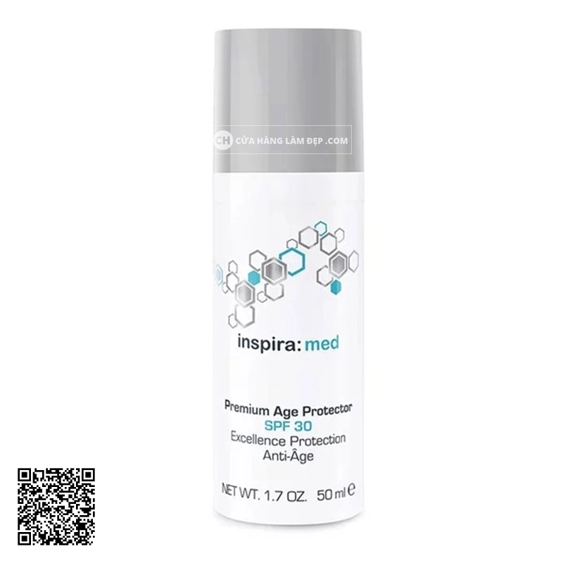 Kem Trắng Da Chống Nắng Inspira Premium Age Protector SPF 30