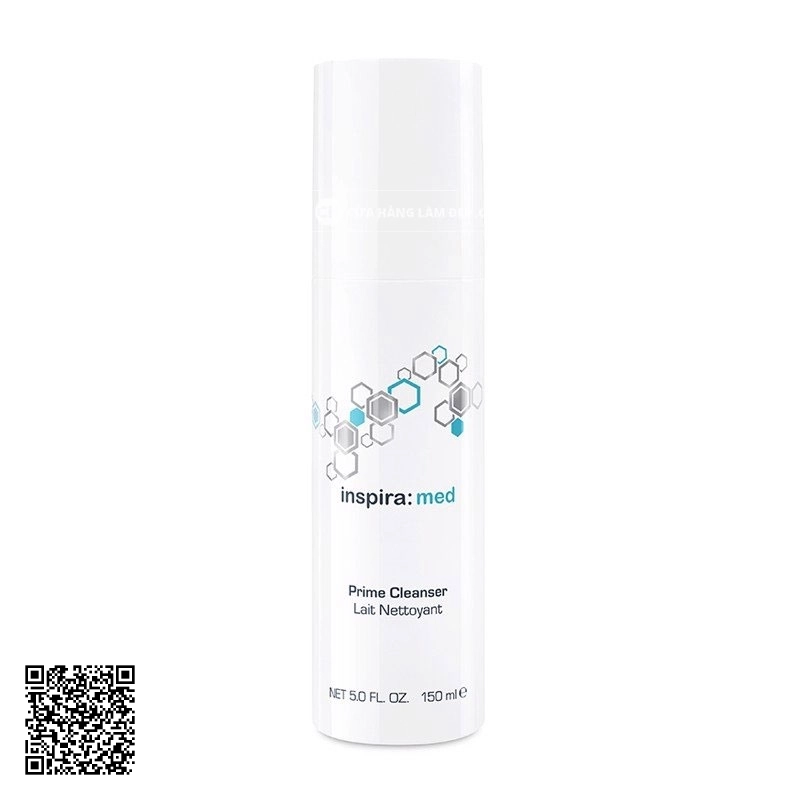 Sữa Rửa Mặt Dưỡng Ẩm Dạng Kem Inspira Prime Cleanser 50ml