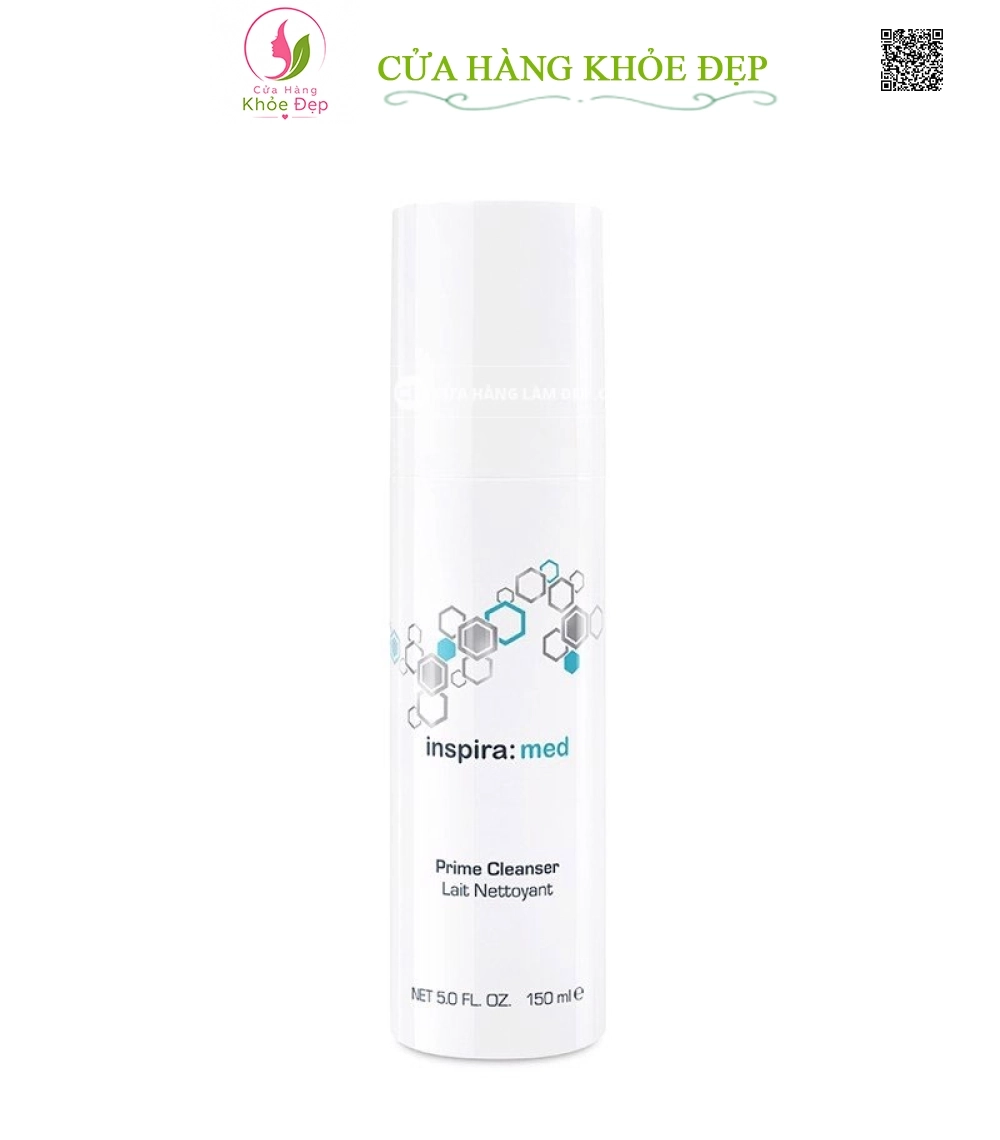 Sữa Rửa Mặt Dưỡng Ẩm Dạng Kem Inspira Prime Cleanser 50ml