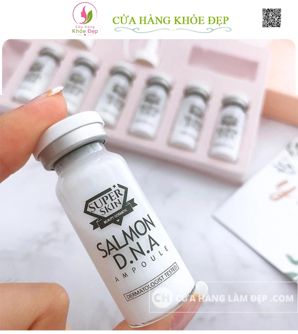 Tinh Chất Tế Bào Cá Hồi Super Skin Salmon DNA Ampoule Hàn Quốc