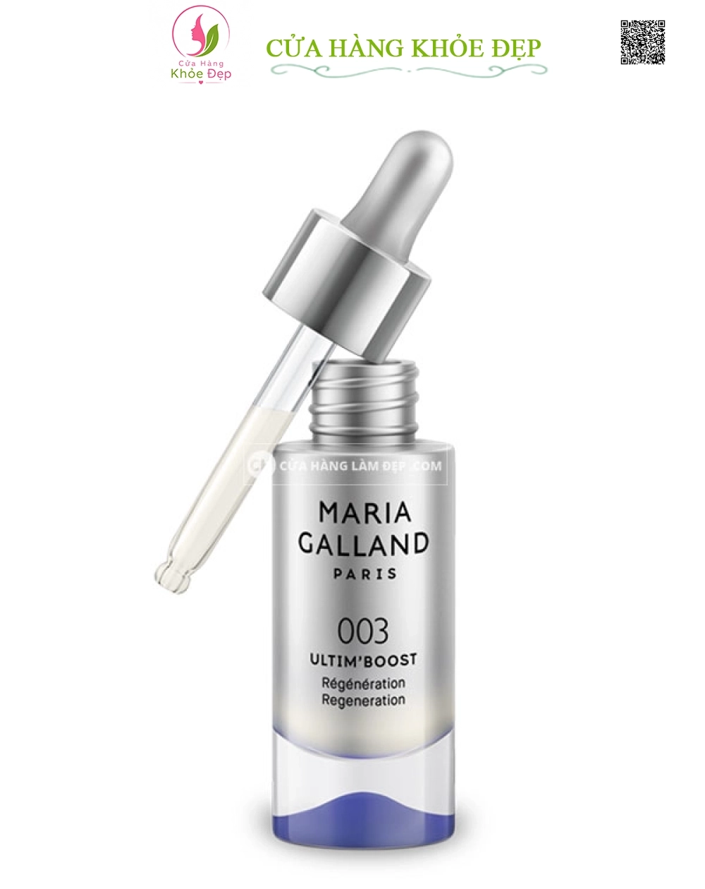Tinh Chất Tái Sinh Làn Da Maria Galland 003 Ultim Boost Regeneration 30ml