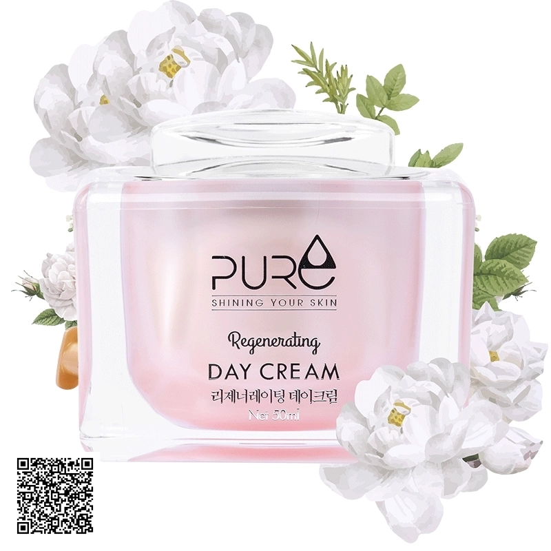 Kem Lộc Nhung Dưỡng Trắng Da Ban Ngày Pure Shining Your Skin Regenerating Day Cream