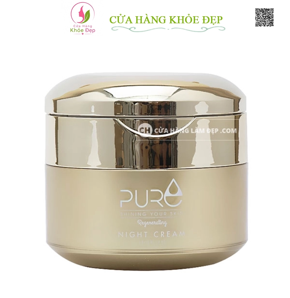 Kem Mộc Qua Dưỡng Trắng Da Ban Đêm Pure Shining Your Skin Regenerating Night Cream