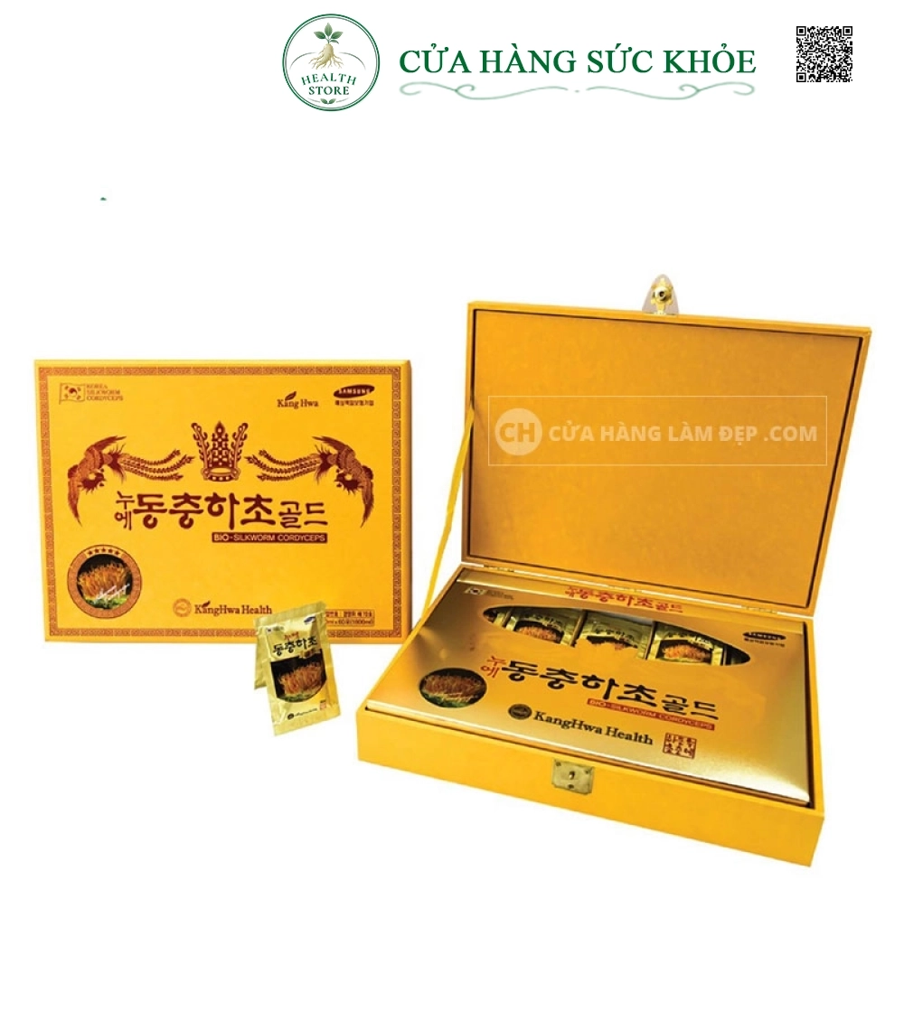 Nước Đông Trùng Hạ Thảo Kanghwa Bio-Silkworm Cordyceps